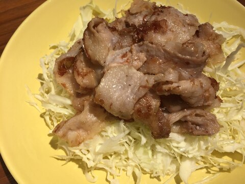 カンタン!スピード!豚バラのおかか炒め